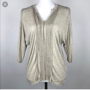 Dolan Left Coast Collection pleated shirt